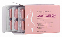 Купить мастопроф фитосбор фитол-1, капсулы 30шт бад в Заволжье