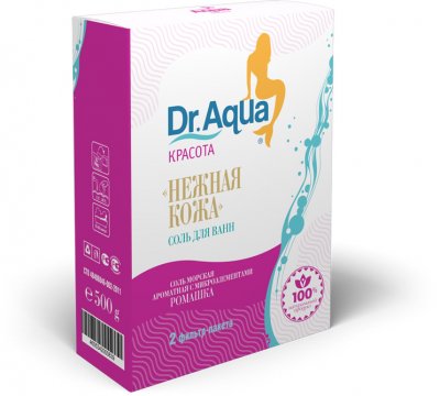 Купить доктор аква (dr.aqua) соль для ванн морская с микроэлементами ромашка, 500г в Заволжье