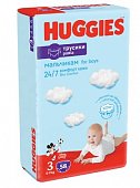 Купить huggies (хаггис) трусики 3 для мальчиков, 7-11кг 58 шт в Заволжье