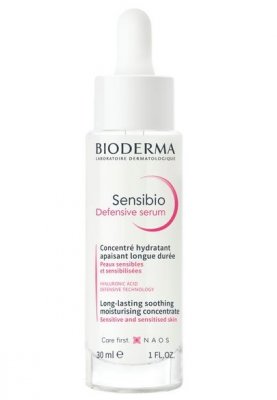 Купить bioderma sensibio defensive (биодерма сенсибио) сыворотка для чувствительной кожи лица, 30мл в Заволжье
