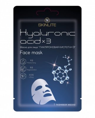 Купить skinlite (скинлайт) маска для лица гиалуроновая кислота х3, 1 шт в Заволжье