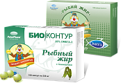 Купить рыбий жир с маслом ламинарии, капсулы 330мг, 100 шт бад в Заволжье