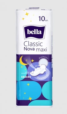 Купить bella (белла) прокладки nova classic maxi белая линия 10 шт в Заволжье