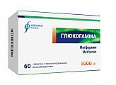 Купить глюкогамма, таблетки с пролонгированным высвобождением 1000 мг, 60 шт в Заволжье