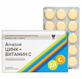 Купить арнебия цинк+витамин с, таблетки для рассасывания 1,5г, 30 шт бад в Заволжье