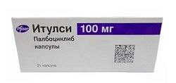 Купить итулси, капсулы 100мг, 21 шт в Заволжье