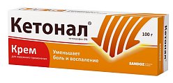 Купить кетонал, крем для наружного применения 5%, туба 100г в Заволжье