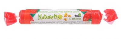Купить натуретто, витамины+марганец со вкусом клубники, таблетки 39г бад в Заволжье