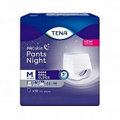 Купить tena proskin pants night super (тена) подгузники-трусы размер m, 10 шт в Заволжье