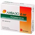 Купить ливазо, таблетки, покрытые пленочной оболочкой 4мг, 28 шт в Заволжье