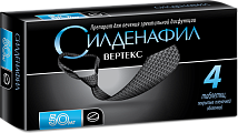 Купить силденафил, таблетки, покрытые пленочной оболочкой 50мг, 4 шт в Заволжье