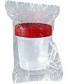 Контейнер для сбора биоматериала с крышкой First Aid (Ферстэйд) 125мл