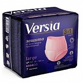 Купить versia (версиа), трусы впитывающие для взрослых ультратонкие размер l, 7 шт в Заволжье
