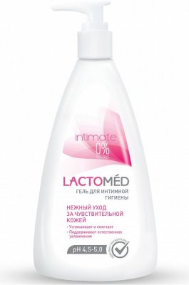 Купить lactomed (лактомед) гель для интимной гигиены для чувствительной кожи, 200мл в Заволжье