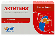 Купить актитенз, таблетки 5 мг + 80 мг, 30 шт в Заволжье