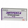 Купить зипрекса, таблетки, покрытые пленочной оболочкой 10мг, 28 шт в Заволжье