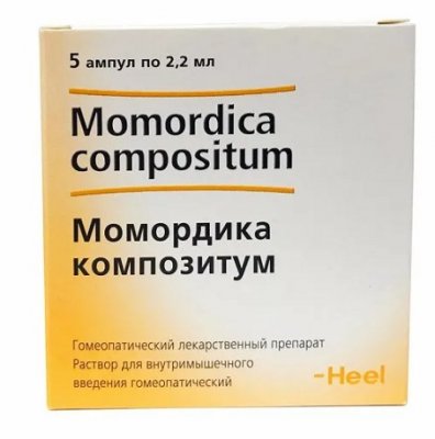 Купить момордика композитум, раствор для внутримышечного введения гомеопатический 2,2мл, ампулы 5шт в Заволжье