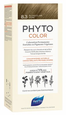 Купить фитосолба фитоколор (phytosolba phyto color) краска для волос оттенок 8,3 светло-золотой блонд в Заволжье