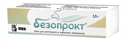 Купить безопрокт, мазь для ректального и наружного применения, туба 10г в Заволжье
