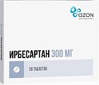 Купить ирбесартан, таблетки 300мг, 28 шт в Заволжье