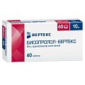 Купить бисопролол-вертекс, таблетки, покрытые оболочкой пленоч 10мг, 60 шт в Заволжье