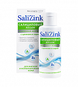 Купить салицинк (salizink) лосьон салициловый с цинком и серой для жирной и комбинированной кожи без спирта, 100мл в Заволжье