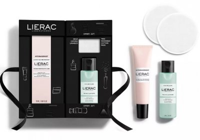 Купить lierac (лиерак) hydragenist набор крем для контура глаз увлажняющий, 15мл+мицеллярная вода, 50мл в Заволжье