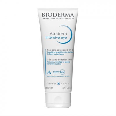 Купить bioderma atoderm (биодерма атодерм) крем для кожи вокруг глаз 3 в 1 интенсивный уход 100мл в Заволжье