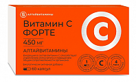 Купить витамин с форте 450 мг алтайвитамины, капсулы 60шт бад в Заволжье