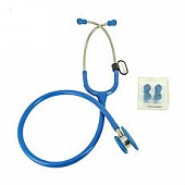 Купить стетоскоп amrus (амрус) 04-ам410 premium медицинский двухсторонний терапевтический, синий в Заволжье