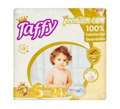 Купить taffy premium (таффи) подгузники для детей, размер 5 (11-25 кг) 24шт в Заволжье