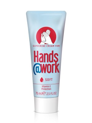 Купить хэндс энд вёк (hands@work) софт крем для защиты чувствительной кожи рук, 75мл в Заволжье