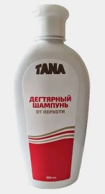 Купить tana (тана) дегтярный шампунь от перхоти, 300мл в Заволжье