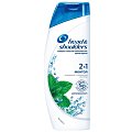 Купить head & shoulders (хэд энд шолдэрс) шампунь и бальзам-ополаскиватель против перхоти 2в1 ментол, 200 мл в Заволжье