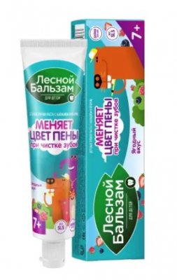 Купить лесной бальзам зубная паста детская 7+, 50мл в Заволжье