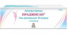 Купить праджисан, гель вагинальный 90мг/доза, 1,125г аппликатор 1 шт в Заволжье