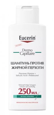 Купить eucerin dermo capillaire (эуцерин) шампунь-гель против перхоти 250 мл в Заволжье