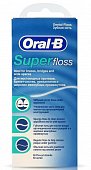 Купить oral-b (орал-би) зубная нить супер флосс 50 нитей в Заволжье