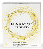 Купить hasico (хасико) презервативы ребристые 3шт в Заволжье