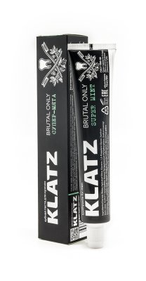 Купить klatz (клатц) зубная паста для мужчин супер-мята, 75мл в Заволжье