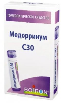 Купить медорринум с30 гомеопатические монокомпонентный препарат животного происхождения гранулы гомеопатические 4 гр  в Заволжье