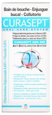 Купить курасепт (curasept) ополаскиватель хлоргексидин 0,05% 200мл ads 205 в Заволжье