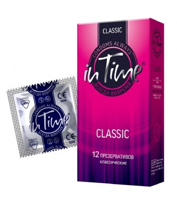 Купить in time (ин тайм) презервативы классические 12шт в Заволжье
