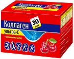Купить коллаген ультра+с+глюкозамин, порошок с ароматом вишни пакет-саше массой 8 гр 30 шт. бад в Заволжье