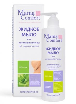 Купить наша мама mama comfort мыло жидкое для интимной гигиены, 250 мл в Заволжье