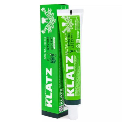 Купить klatz (клатц) зубная паста для мужчин жгучий абсент, 75мл в Заволжье