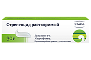 Купить стрептоцид, линимент для наружного применения 5%, 30г в Заволжье