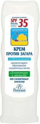 Купить флоресан (floresan) крем против загара отбеливающий, 125мл spf-35 в Заволжье