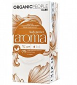Купить organic people lady power (органик пипл леди повер) прокладки ежедневные ароматизированные арома классик 52шт в Заволжье