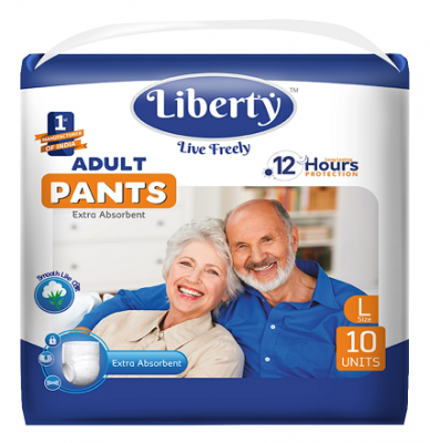 Купить liberty premium pants (либерти премиум пантс) подгузники-трусики для взрослых одноразовые l 10шт в Заволжье